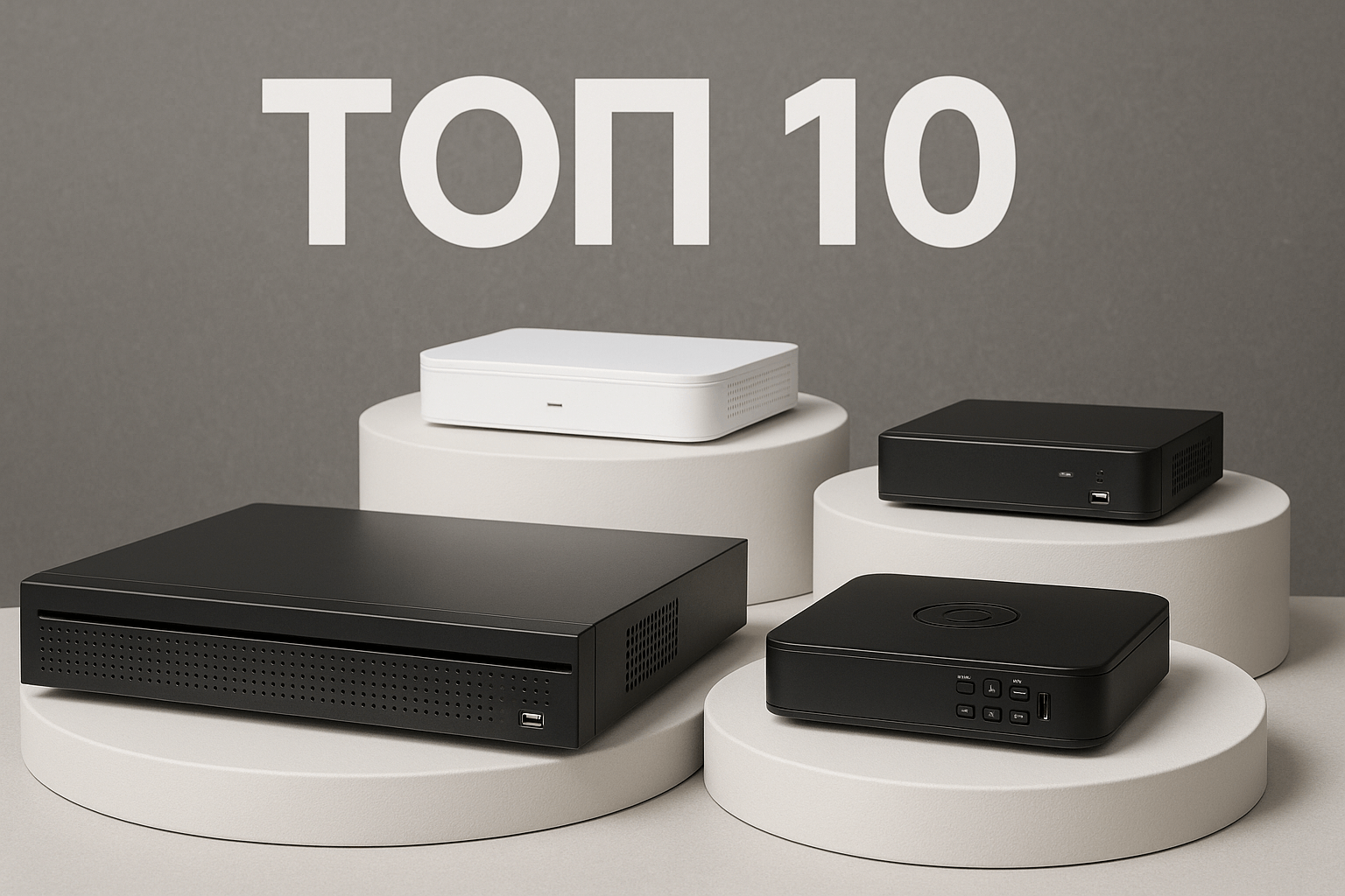 ТОП 10 ➔ Реєстраторів для систем відеоспостереження на 2025 рік